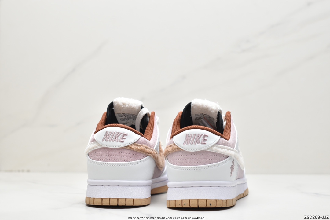 320 Nike SB Dunk Low”Year of the Rabbit”扣篮系列低帮休闲运动滑板板鞋“浅棕米白穗兔”FD4203-211
