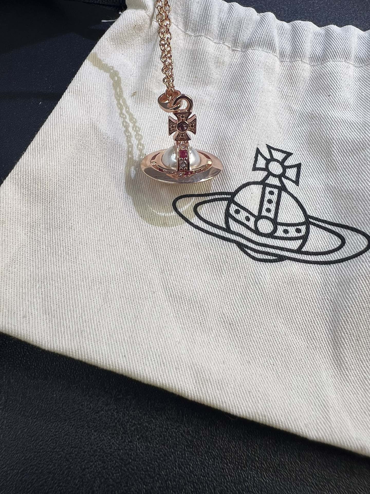 NO:103476,Queen Mother of the Cities rose gold pearl pink diamond Saturn necklace, Queen Mother of the Cities necklace, necklace19860909西太后玫瑰金珍珠粉钻土星项链,西太后项链,necklace,Jewelry