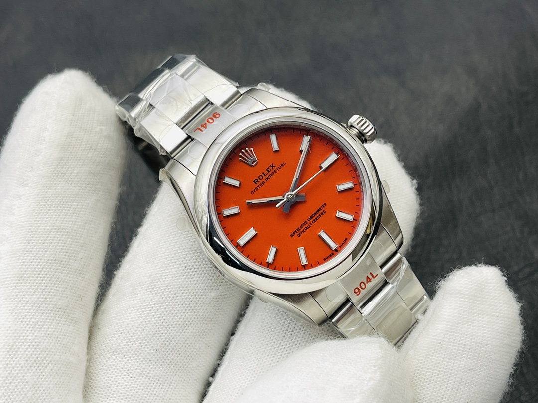 Rolex Oyster Perpetual Date Watch Blue Denim
