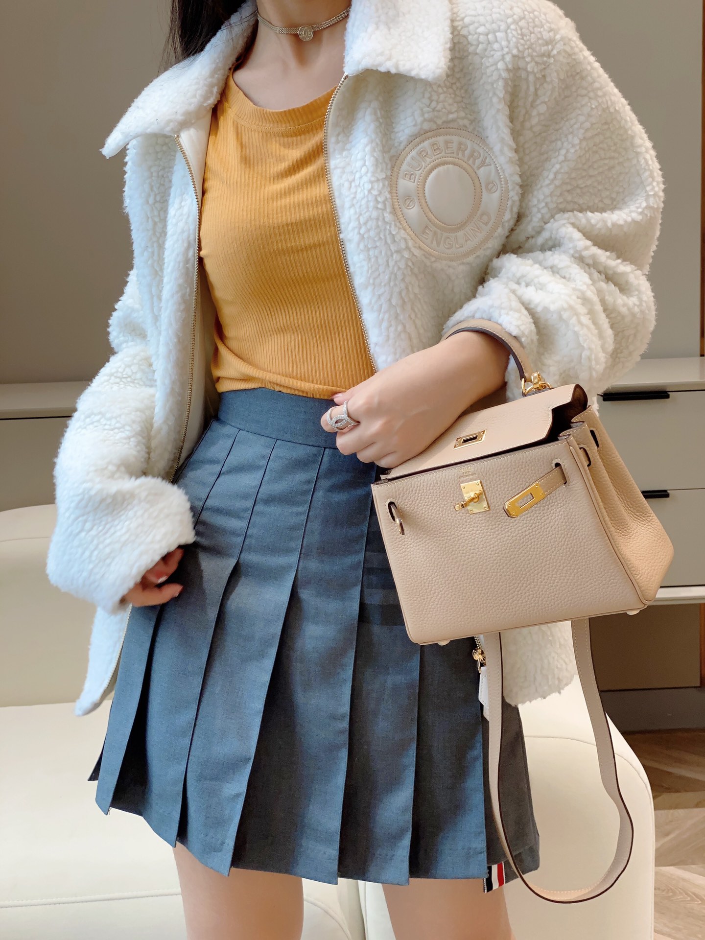 香奈儿 Chanel 高级成衣风衣外套及大衣服饰 #C2804DAC 6