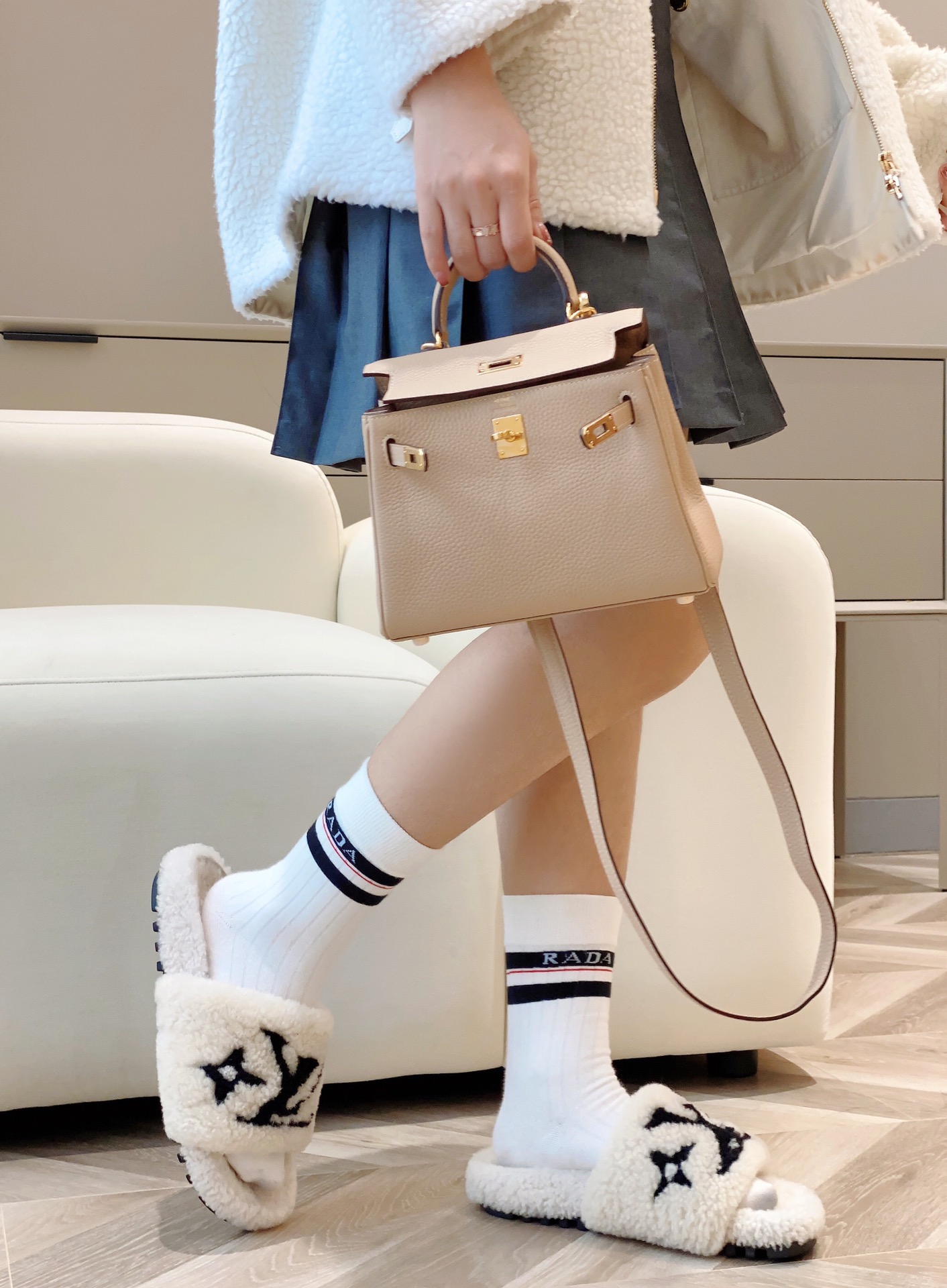 香奈儿 Chanel 高级成衣风衣外套及大衣服饰 #C2804DAC 4