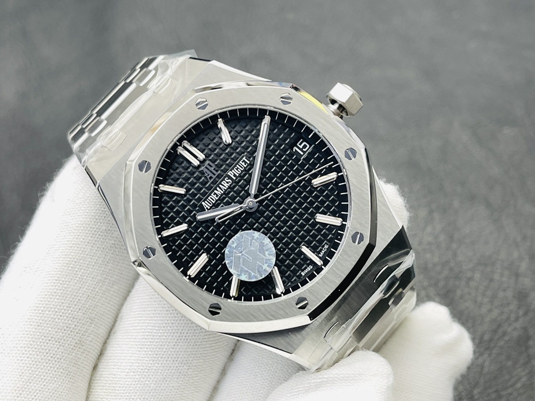 NO:145931,Excessive force, upgrade in one step!  !  !  [ZF Factory wall crack recommendation] Violent reinforcement - Audemars Piguet Royal Oak 15500 perfect version [5 exquisite points, 1 biggest highlight] 1 genuine disassembled mold, size 41X10.4 mm is the same as the genuine one!  2 Perfectly restore every detail of the genuine case, showing the authentic 