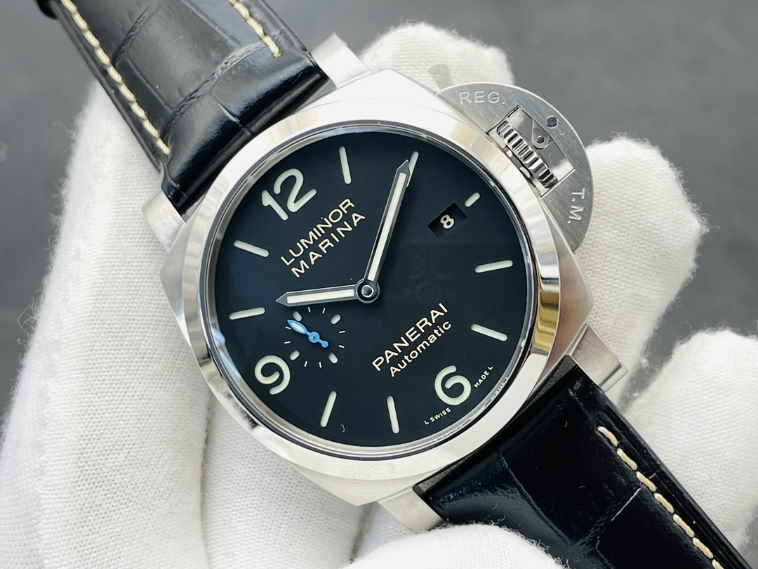 NO:142806,【VS Factory3 reappears in the world and inherits classics】Thinner, lighter and more realistic VS classic work Panerai 2016 Luminor Marina series PAM1312 watch!  1 [Excellent Details] The wide and thick case of 44MMX13MM is the soul of the watch. Every polishing and brushing reflects the top watchmaking process in China. VS overcomes Panerai's layers of difficulties and masters every dead corner and detail in the case cover. The effect and charm are like a fake. 2 [Technical Breakthrough] Use Shanghai 7750 to modify the authentic PAM9010 ultra-thin movement. Remove excess module parts of 7750 to remove criticisms. It achieves a thinner, lighter and more similar effect. At the same time, it greatly reduces the rework rate. The balance position of the two movements is completely consistent. In addition to rhodium plating, the ruby ​​bearings on it are bright in color and flowing light. VS Factory3 is a must-have quality. Welcome to watch friends to taste it!  , Ruibiao recommends19860909【VS Factory3重出江湖 传承经典】更薄 更轻 更逼真 VS经典之作沛纳.海2016 Luminor Marina系列 PAM1312腕表！ 1【精彩细节】44MMX13MM的宽厚表壳是腕表的灵魂所在,每一道抛光和拉丝都体现国内最顶级的制表工艺,VS攻克沛纳海层层难关,成熟掌握壳套中的每一处死角和细节.效果和神韵如假包换. 2【技术突破】采用上海7750改正品PAM9010超薄机芯.摘除7750多余的模块零件,去除诟病.做到更薄,更轻更像的效果.同时大大降低了返修率.两者机芯摆轮位置完全吻合.大小夹板除了镀铑处理,其上的红宝石轴承颜色鲜艳,流光涌动. VS Factory3出品 必属精品 欢迎各位表友品鉴！,瑞表推荐,Watch