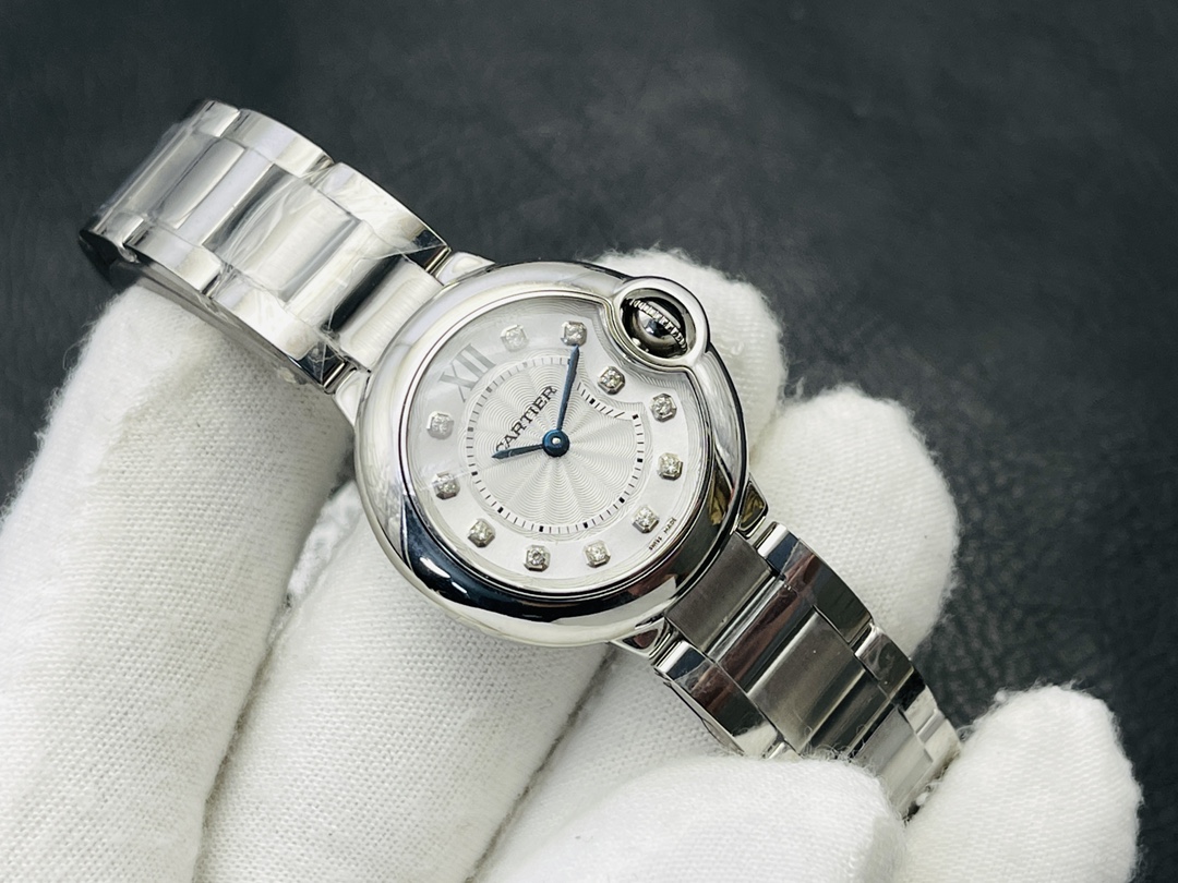Top 1:1 Replica
 Cartier Watch Buy First Copy Blue Women Men All Steel Mechanical Movement