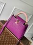 Louis Vuitton LV Capucines Online Bags Handbags Purple Calfskin Cowhide M93483