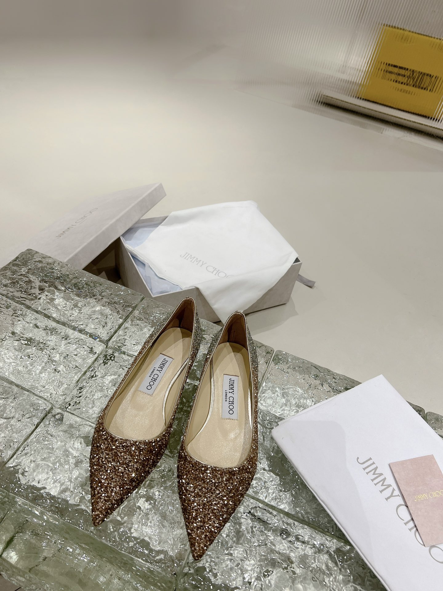 NO:649965,Gradient golden light gold flat bottom., high heels, high heels19860909渐变金黄浅金 平底.,高跟鞋,high heels,Women's Shoes