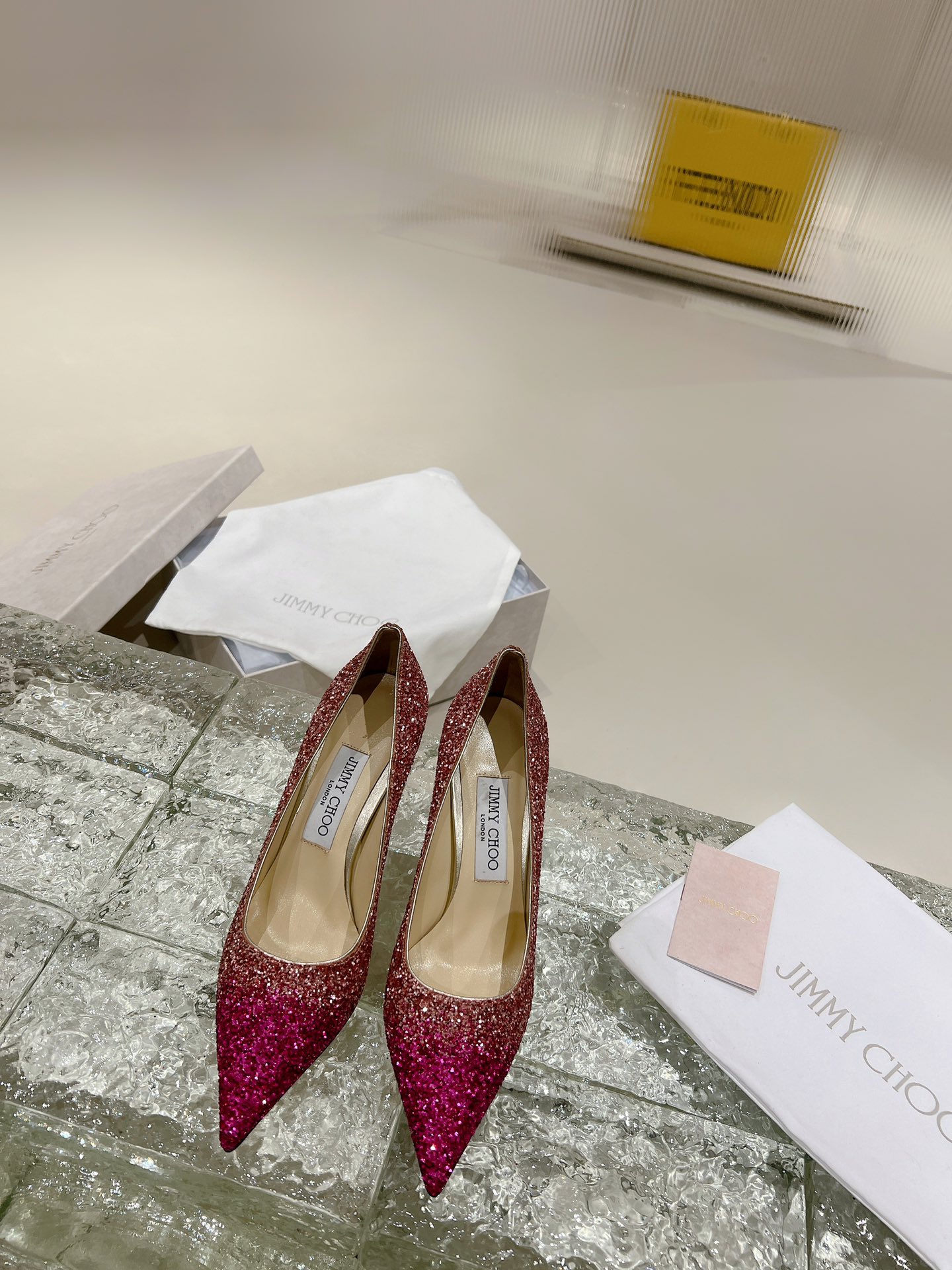 NO:649940,Sequined pink high heels., high heels, high heels19860909亮片艳粉 高跟.,高跟鞋,high heels,Women's Shoes