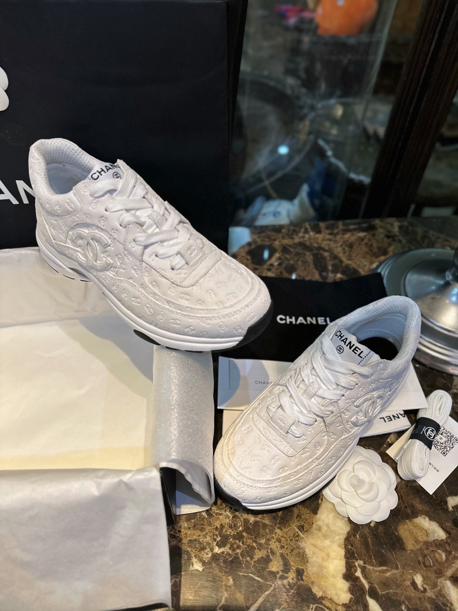 Where to Buy
 Chanel Shoes Sneakers Sweatpants