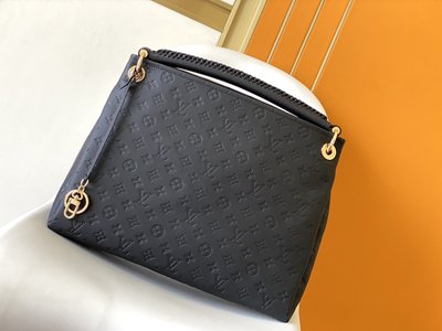 Louis Vuitton LV Artsy Bags Handbags Black Blue Gold Yellow Empreinte​ Fashion M43237