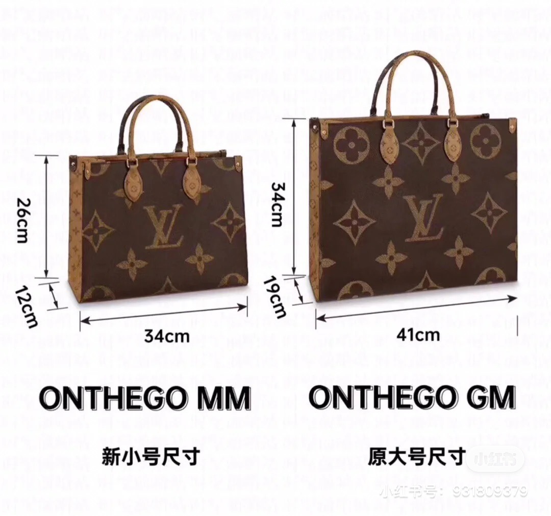 Louis Vuitton LV Onthego Tote Bags Winter Collection