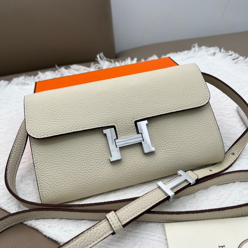 Hermes Constance Crossbody Bag, 22cm, Leather, Silver Hardware, Shoulder Strap 1 Hermes Constance Crossbody Bag, 22cm, Leather, Silver Hardware, Shoulder Strap