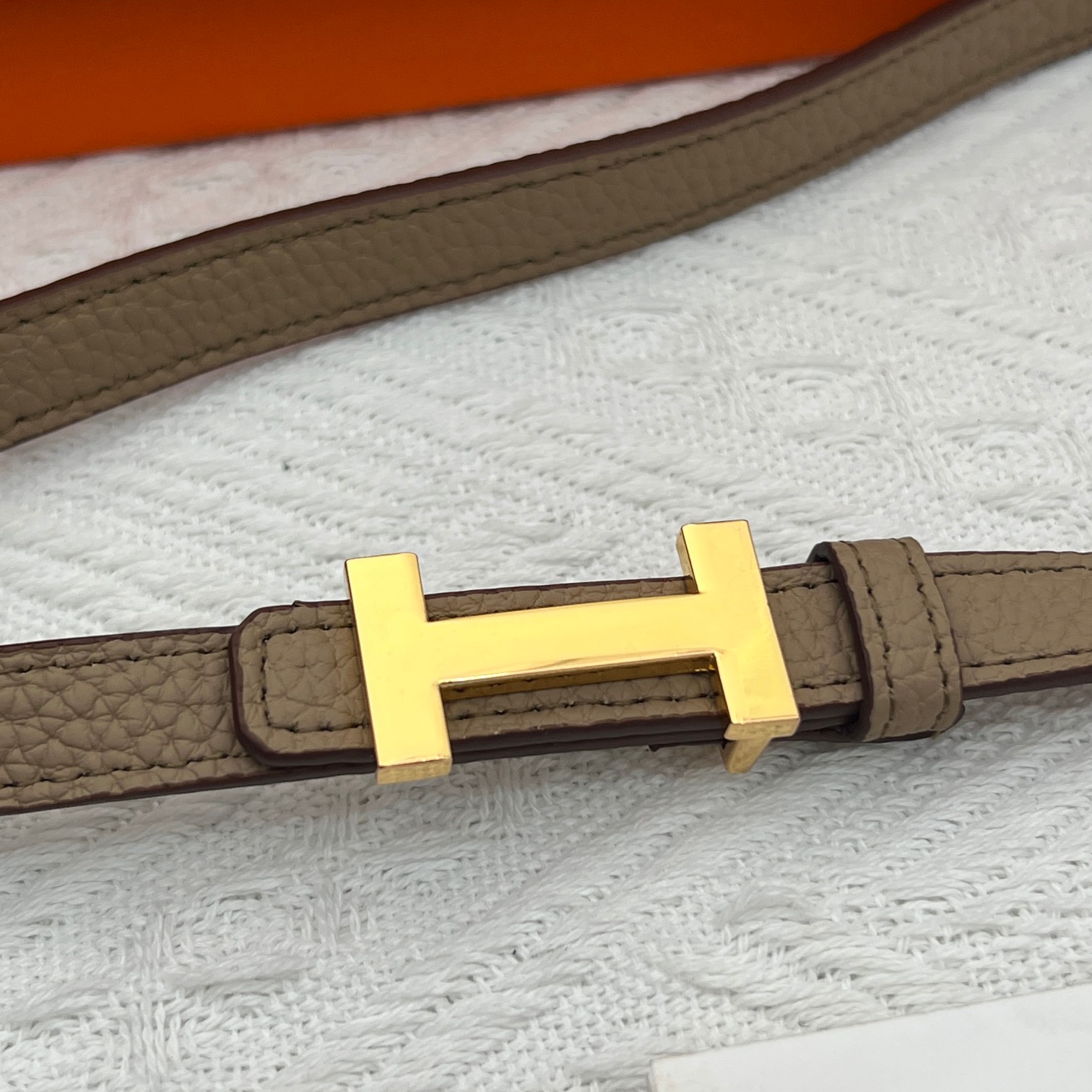 Hermes Constance 原单 荔枝纹金扣 小型ショルダーバッグ