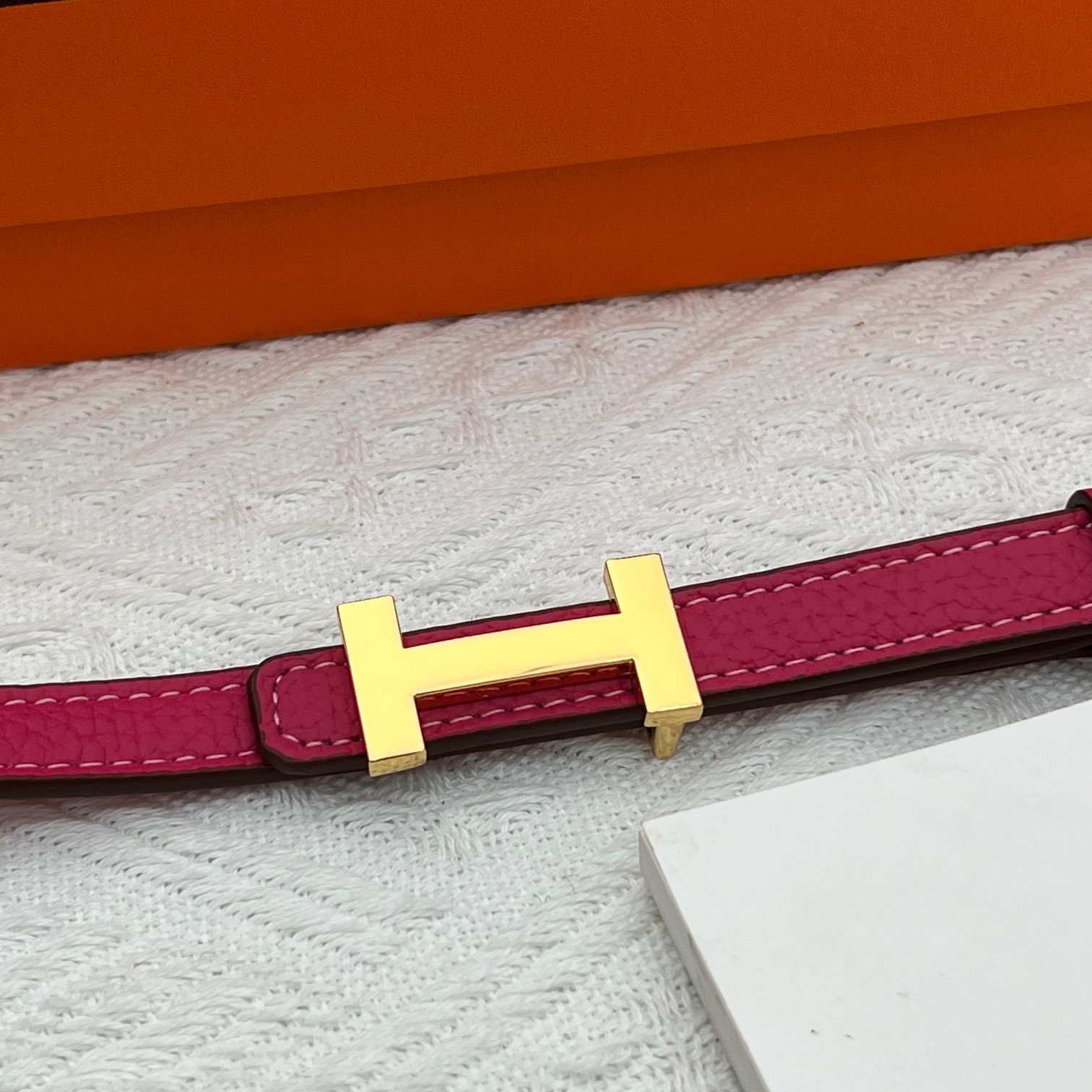 Hermes Constance Inspired Wallet Crossbody Bag, Leather with Gold Hardware 7 a1675003269106 3457