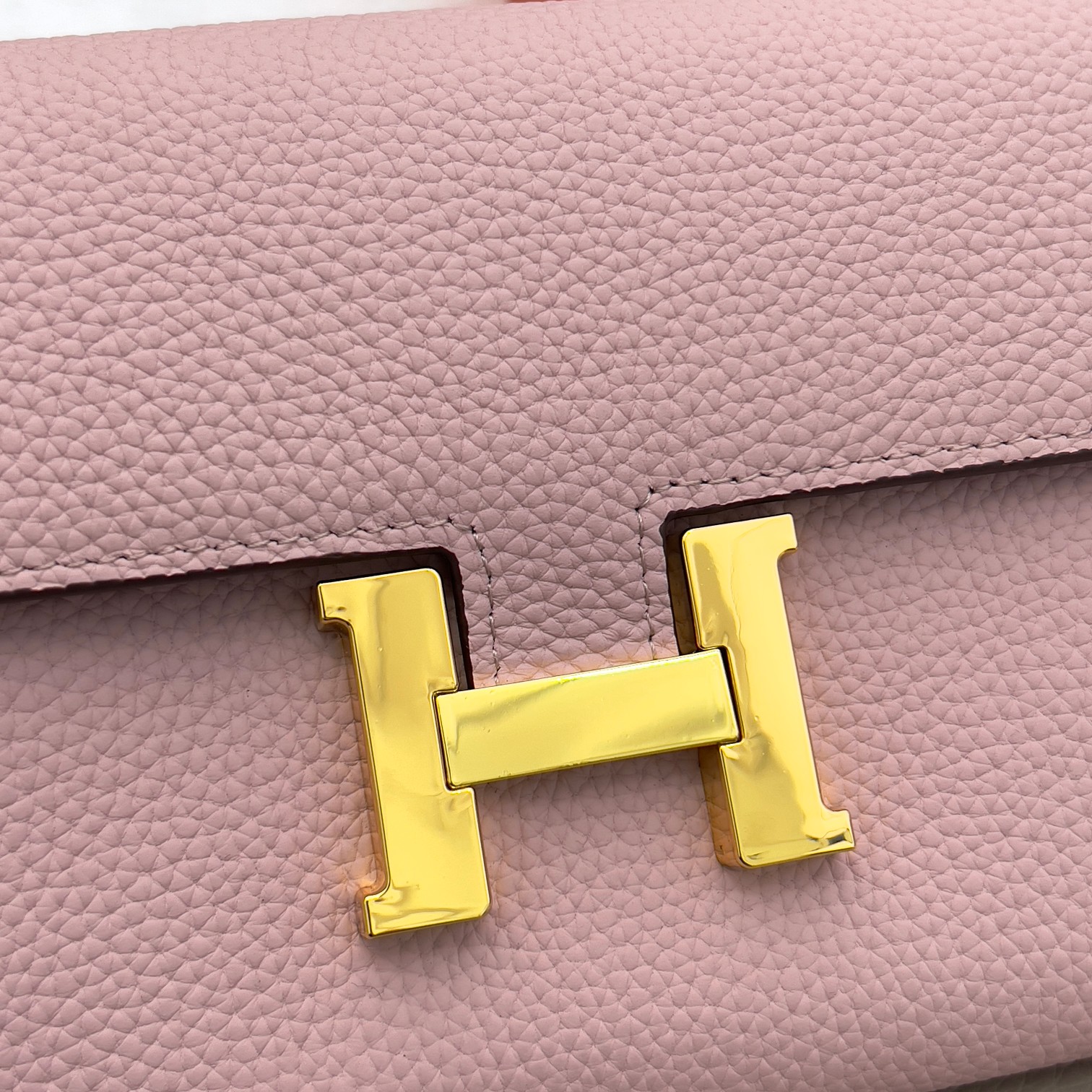 Hermes Constance 原单 荔枝纹金扣 ショルダーバッグ