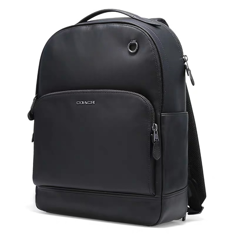 Coach C2934新款男士双肩包/背包 内里布/拉链/小双大隔层，商务休闲出行都能满足，能装，尺寸约41.5/28.5/5