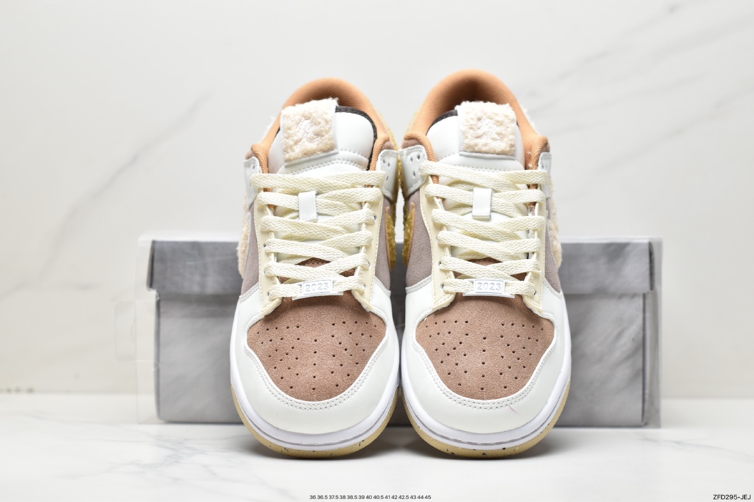 280 Nike SB Dunk Low”Year of the Rabbit”扣篮系列低帮休闲运动滑板板鞋“浅棕米白穗兔”FD4203-211