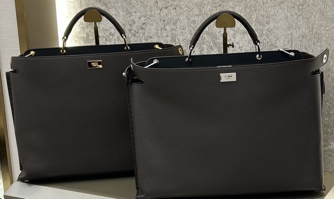 Fendi Peekaboo Black 41 13 29cm business