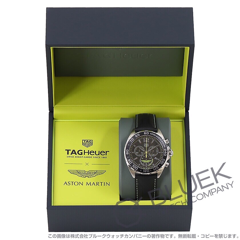 NO:152982,The new model is very good-looking and has been launched!  Tagheuer F1 series Aston Martin Special Edition Quartz Men's Watch Original Single Product!  Six-pin chronograph with calendar!  Original Swiss quartz movement!  Genuine leather lychee pattern strap, specially designed limited watch box, echoing the color of the watch, unique!  Sapphire glass!  The counter is sold for more than 10,000 yuan!  ~43mm watch diameter!  Complete packaging for the counter!  tag heue19860909新款高颜值,已上线！Tagheuer 泰格豪雅F1系列阿斯顿马丁特别版石英男士腕表 原单货！六针计时带日历！瑞士原装石英机芯！真皮荔枝纹表带,特制限定表盒,与手表颜色相呼应,别具一格！蓝宝石玻璃！专柜售价一万多！～43mm表径！配专柜全套包装！,,tag heue,Watch