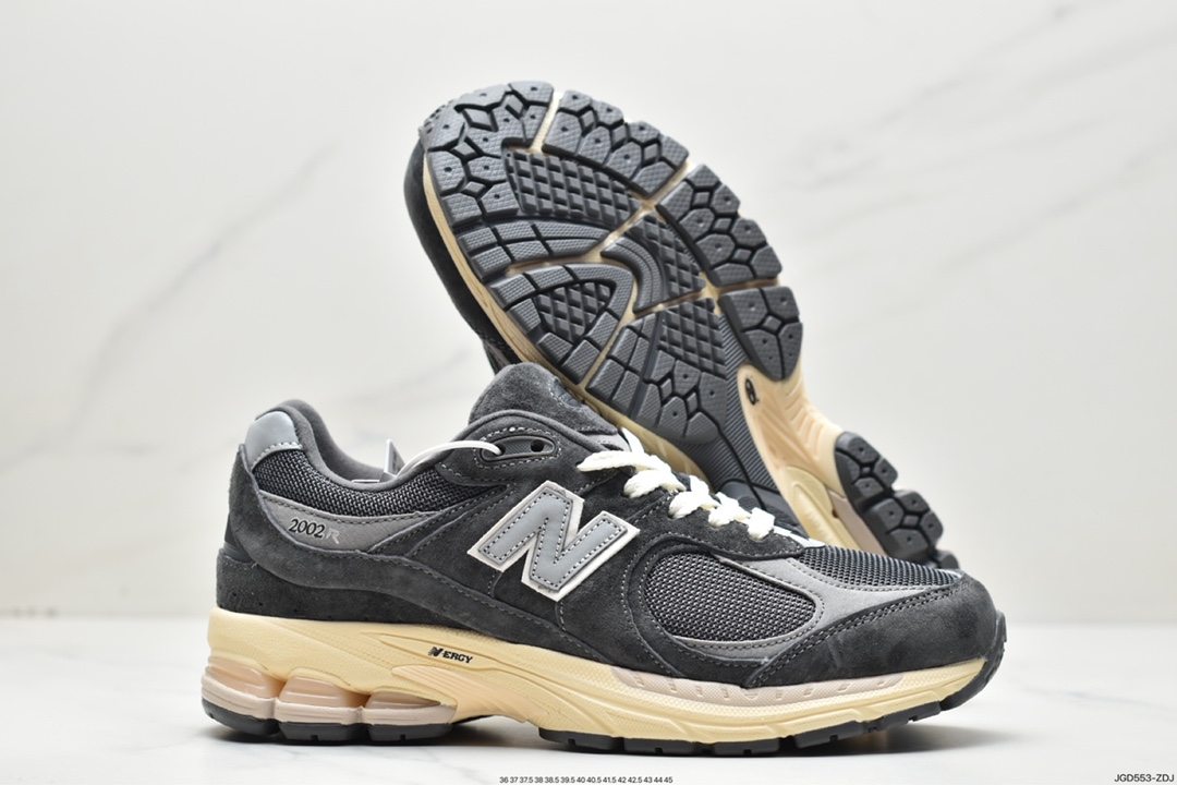 New Balance ML2002 Series Retro Dad Style Casual Sports Jogging Shoes ”Cloud Rain Gray Broken Step” M2002RDA