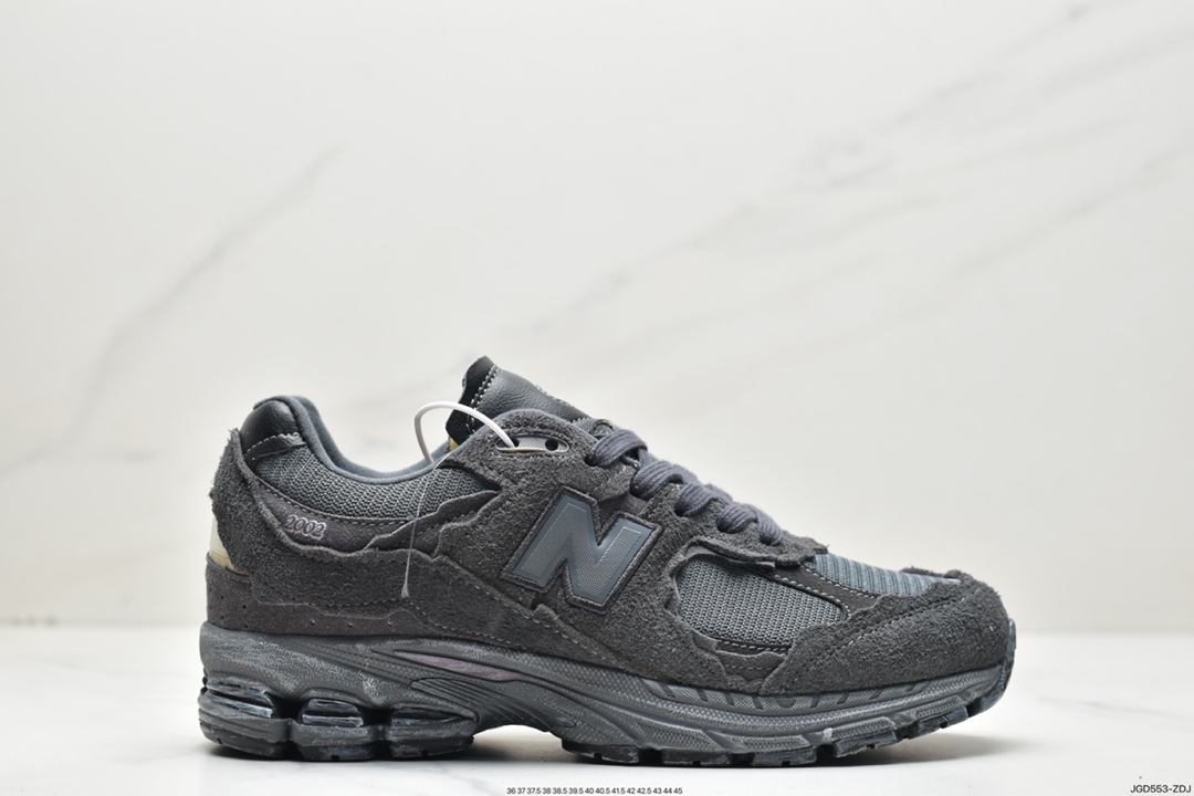 New Balance ML2002 Series Retro Dad Style Casual Sports Jogging Shoes ”Cloud Rain Gray Broken Step” M2002RDA