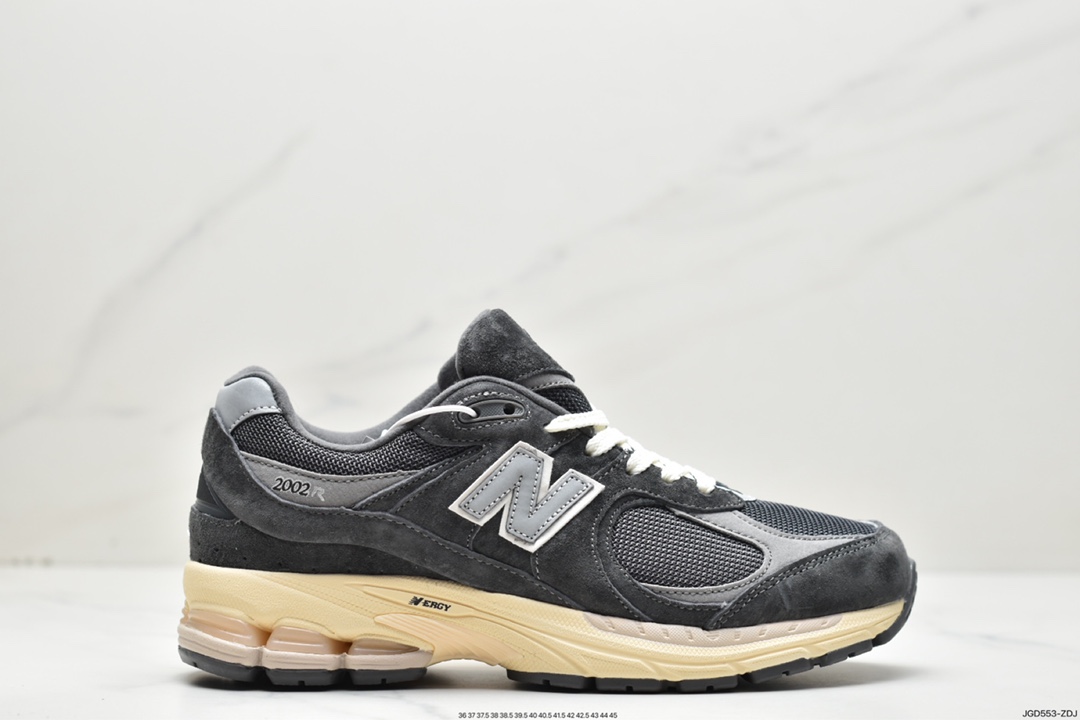 New Balance ML2002 Series Retro Dad Style Casual Sports Jogging Shoes ”Cloud Rain Gray Broken Step” M2002RDA