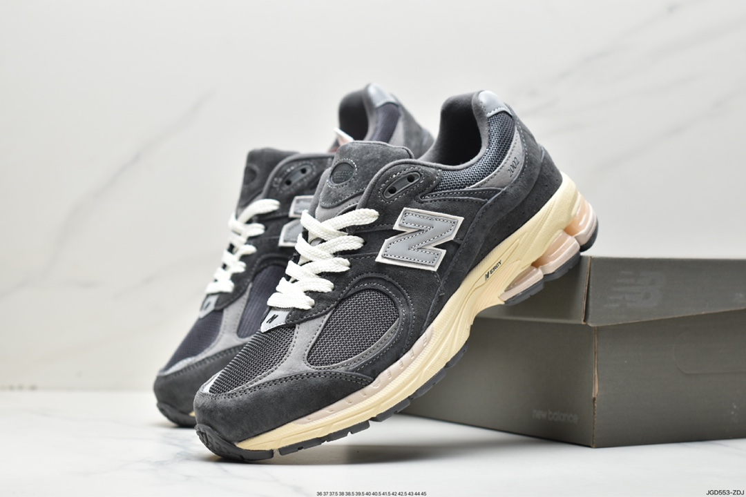 New Balance ML2002 Series Retro Dad Style Casual Sports Jogging Shoes ”Cloud Rain Gray Broken Step” M2002RDA