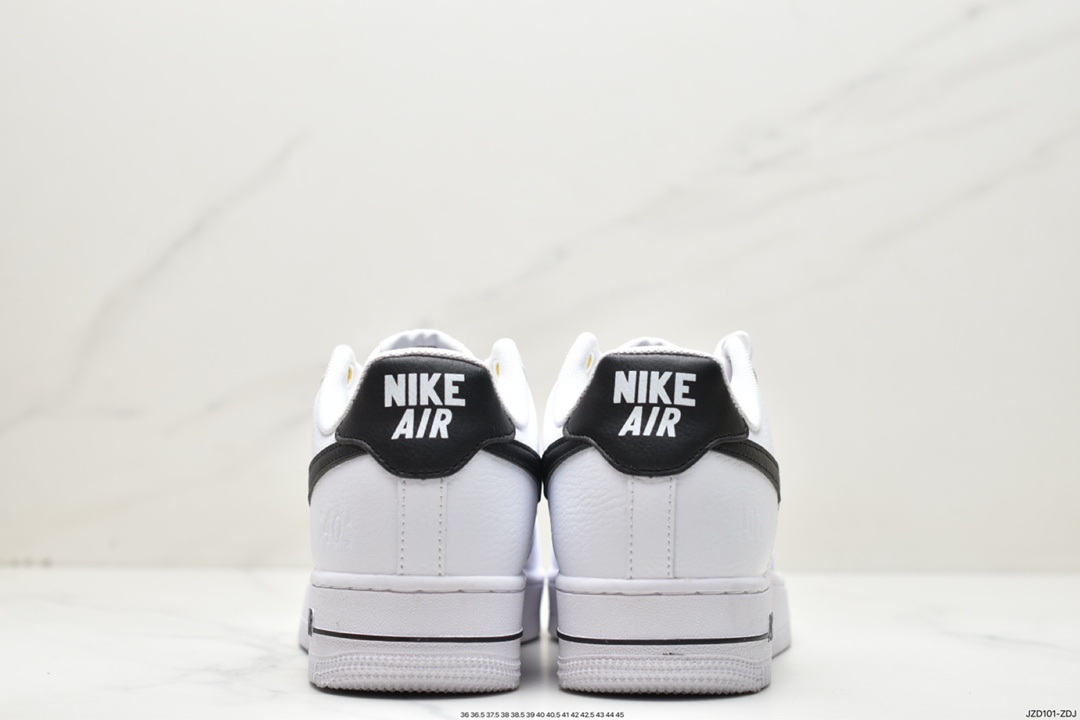 NK Air Force 1'07”40th Anniversary/White Black”DQ7658-100-Top High Quatity Cheap Sneakers Fashion Clothing Clothes Bags handbags Shoes of all Brand wholesale With The best Quality And Beautiful Price from China Factory Chinese suppliers wholesaler seller NK Air Force 1'07”40th Anniversary/White Black”DQ7658-100