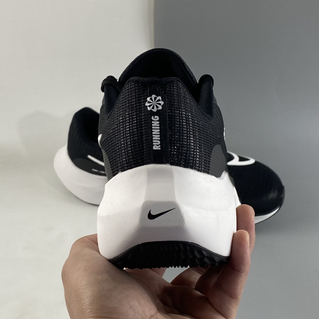 Pure original Nike Zoom Fly 5 sports leisure cushioning carbon plate running shoes black and white DM8968-001