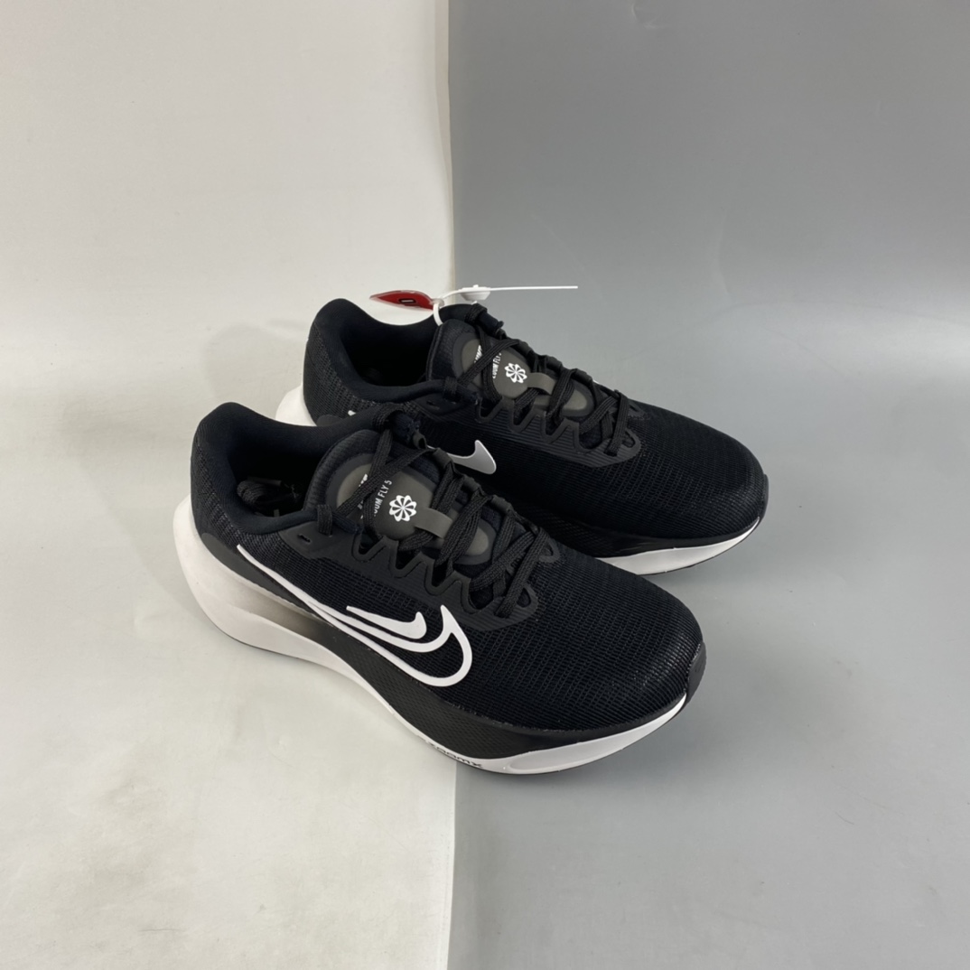 Pure original Nike Zoom Fly 5 sports leisure cushioning carbon plate running shoes black and white DM8974-001