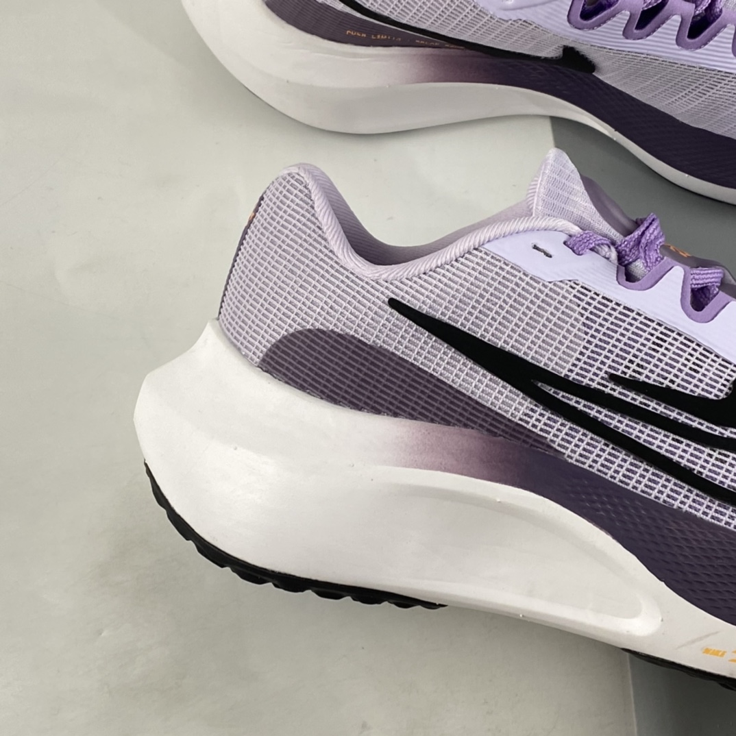 P290 纯原版 Nike Zoom Fly 5运动休闲缓震碳板跑步鞋 灰紫 DM8974-500