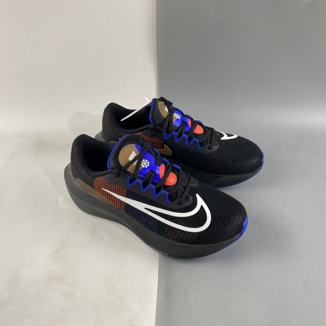 P290 纯原版 Nike Zoom Fly 5运动休闲缓震碳板跑步鞋 黑白兰 DR9837-001