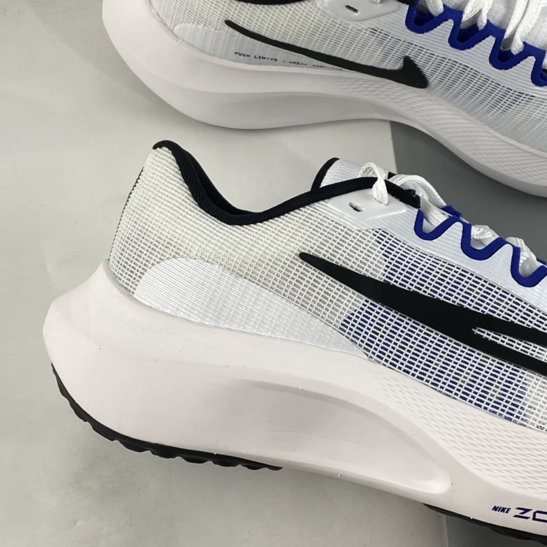 P290 纯原版 Nike Zoom Fly 5运动休闲缓震碳板跑步鞋 白黑 DZ2769-101