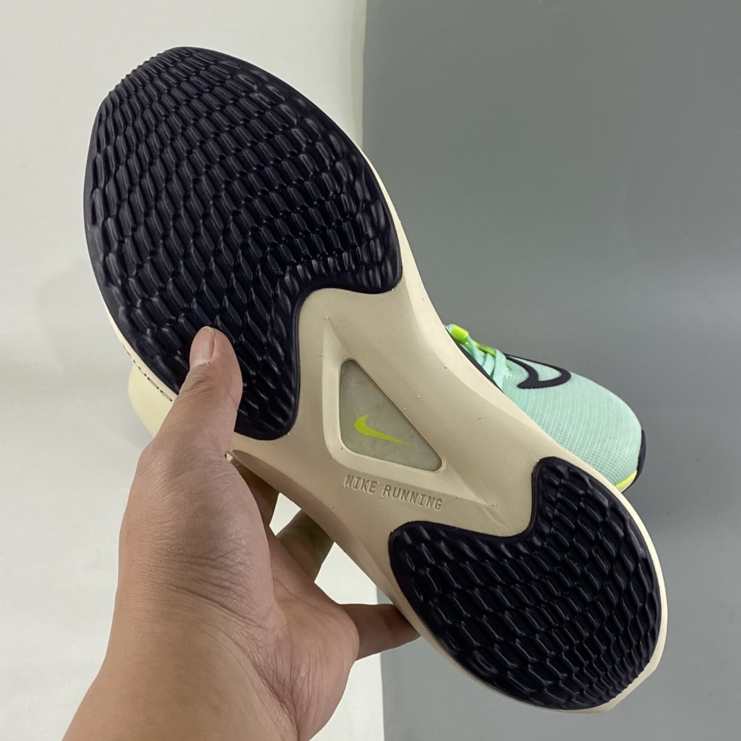 P290 纯原版 Nike Zoom Fly 5运动休闲缓震碳板跑步鞋 绿黑 DM8968-300
