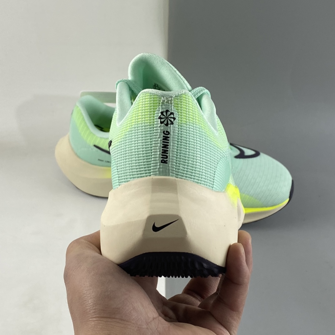 P290 纯原版 Nike Zoom Fly 5运动休闲缓震碳板跑步鞋 绿黑 DM8968-300