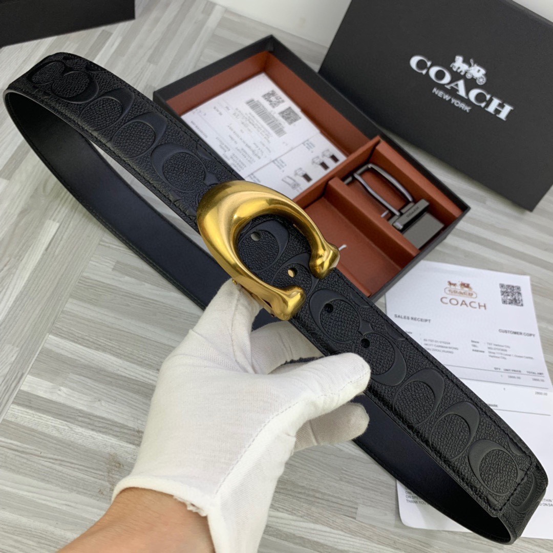 COACH蔻馳爆款壓花/採用進口雙面