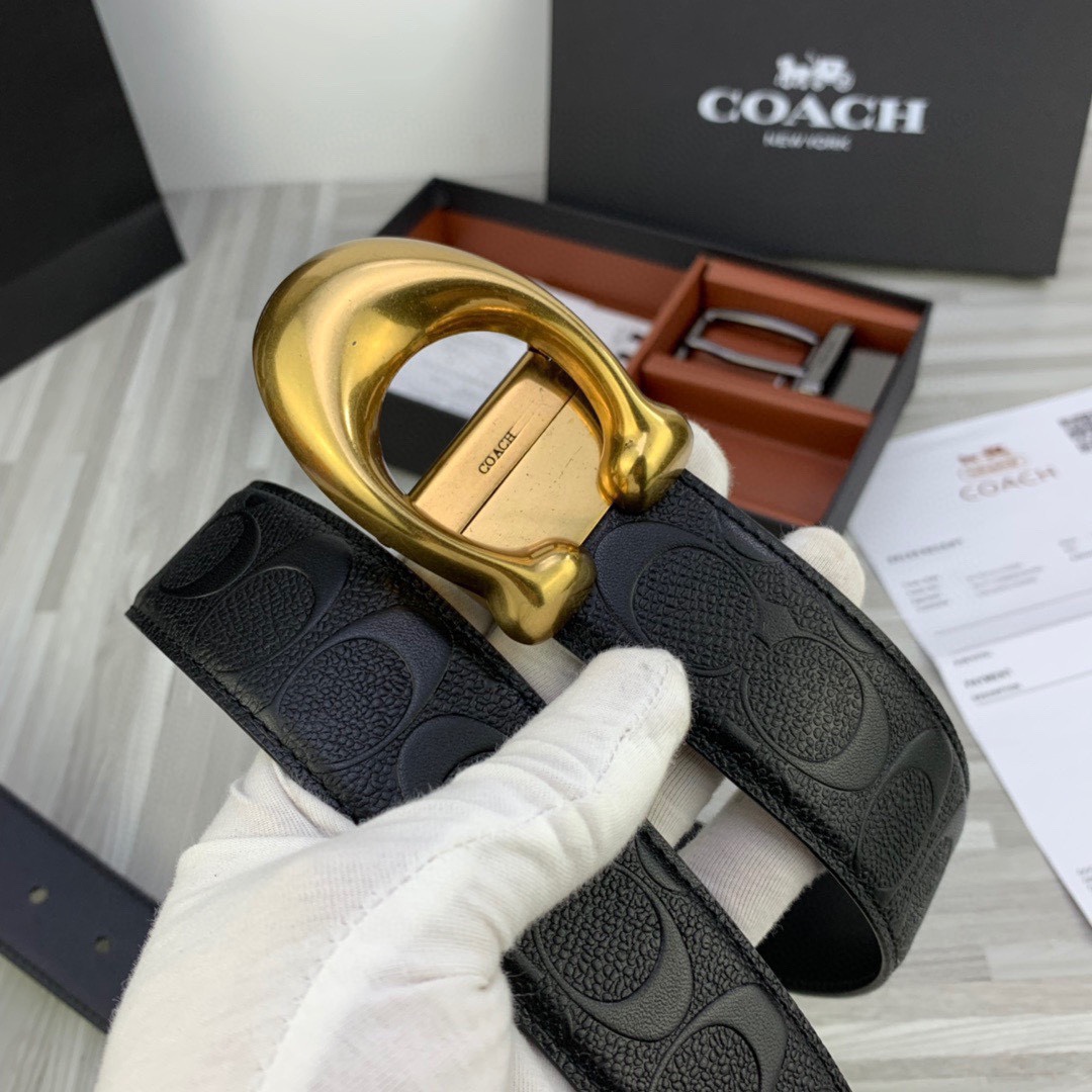COACH蔻馳爆款壓花/採用進口雙面