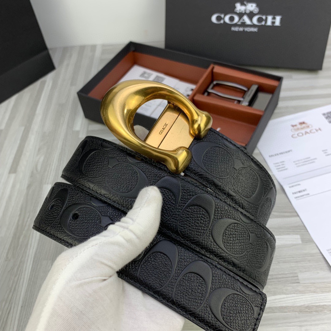COACH蔻馳爆款壓花/採用進口雙面