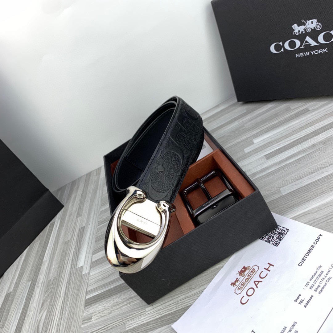 COACH蔻馳爆款壓花/採用進口雙面
