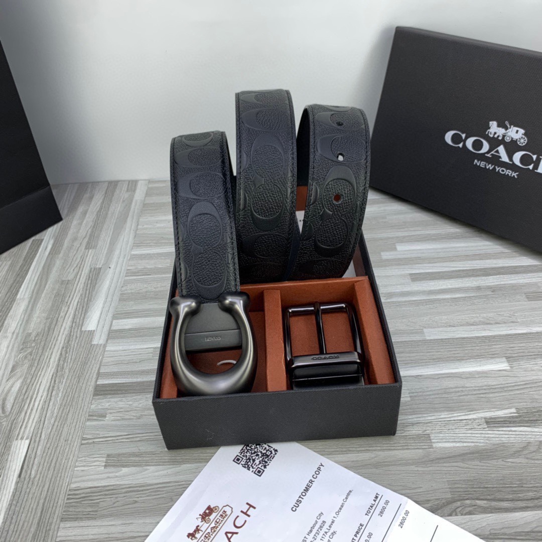 COACH蔻馳爆款壓花/採用進口雙面