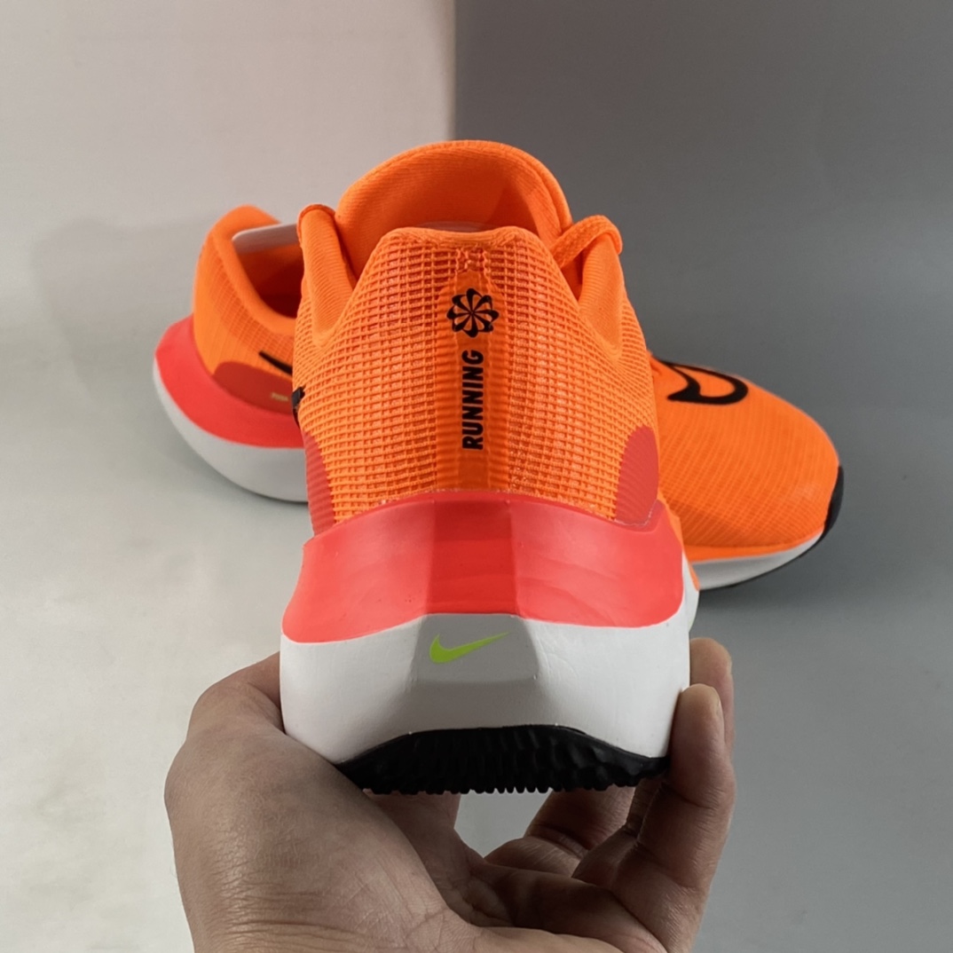 P290 纯原版 Nike Zoom Fly 5运动休闲缓震碳板跑步鞋 火龙果橙 DM8968-800