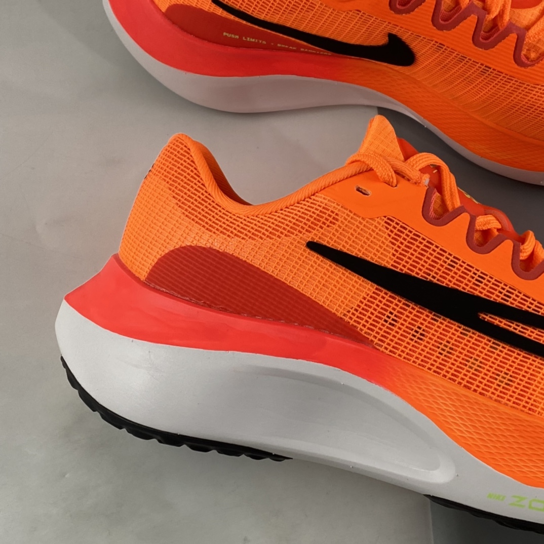 P290 纯原版 Nike Zoom Fly 5运动休闲缓震碳板跑步鞋 火龙果橙 DM8968-800