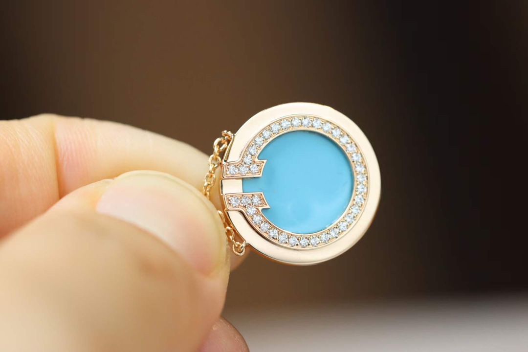 Tiffany & Co. Tiffany&Co.T two双t绿松石项链
