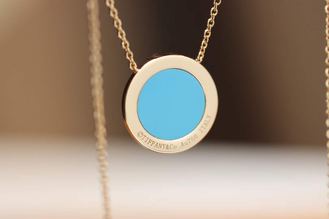 Tiffany & Co. Tiffany&Co.T two双t绿松石项链