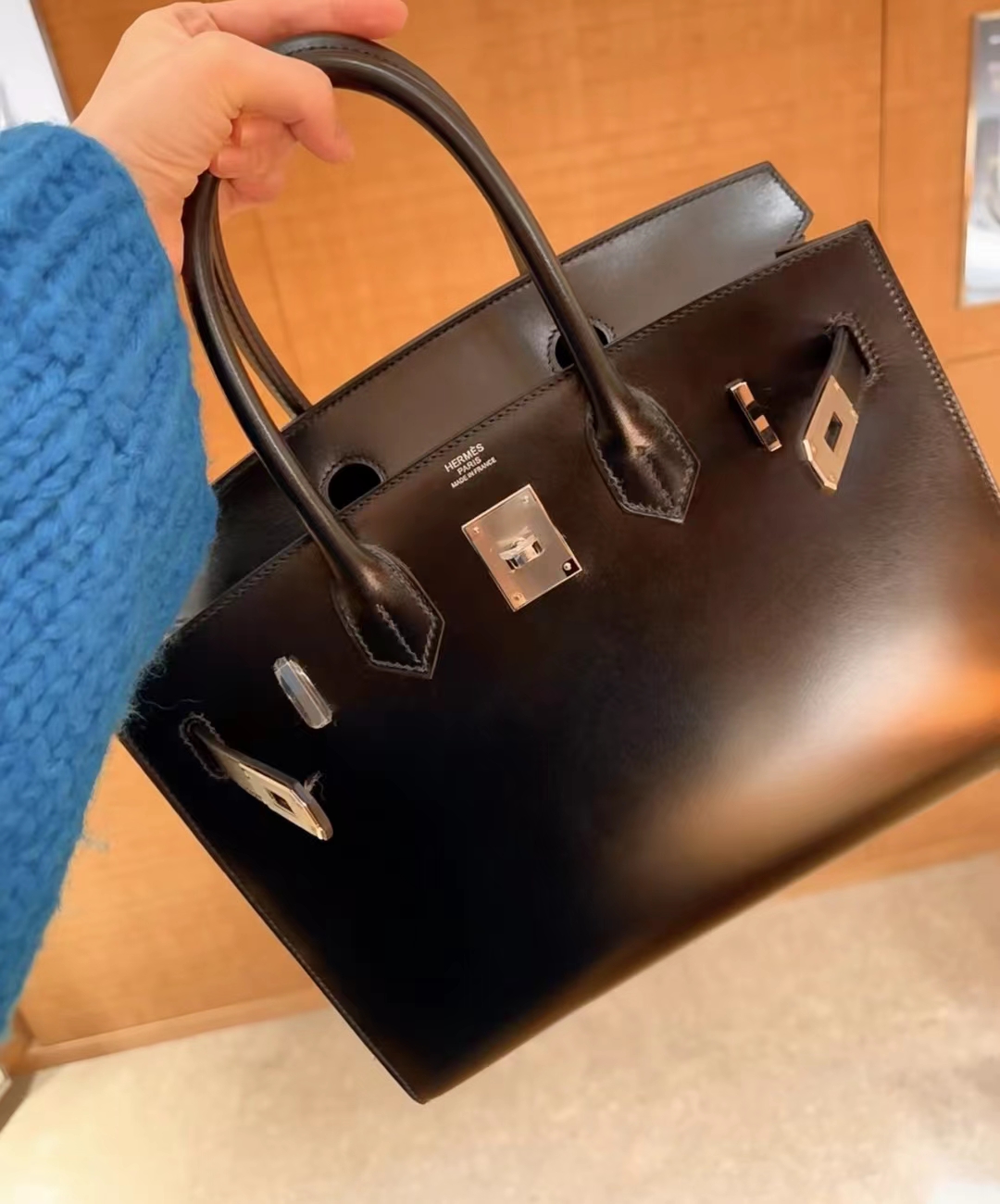 Hermes Birkin Bags Handbags Perfect Replica
 Black