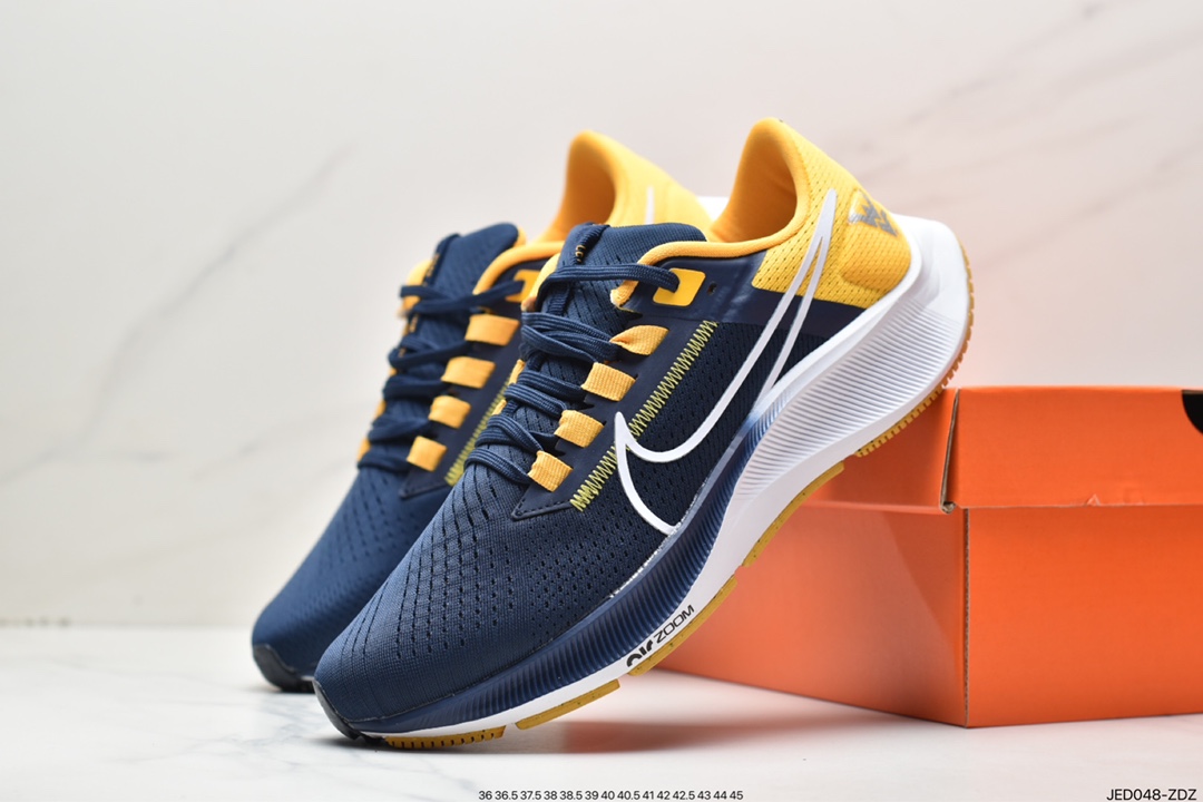 Nike Zoom Pegasus 38 ”Sail White/Yellow/Navy” 38 Generation Super Pegasus DQ5077-141