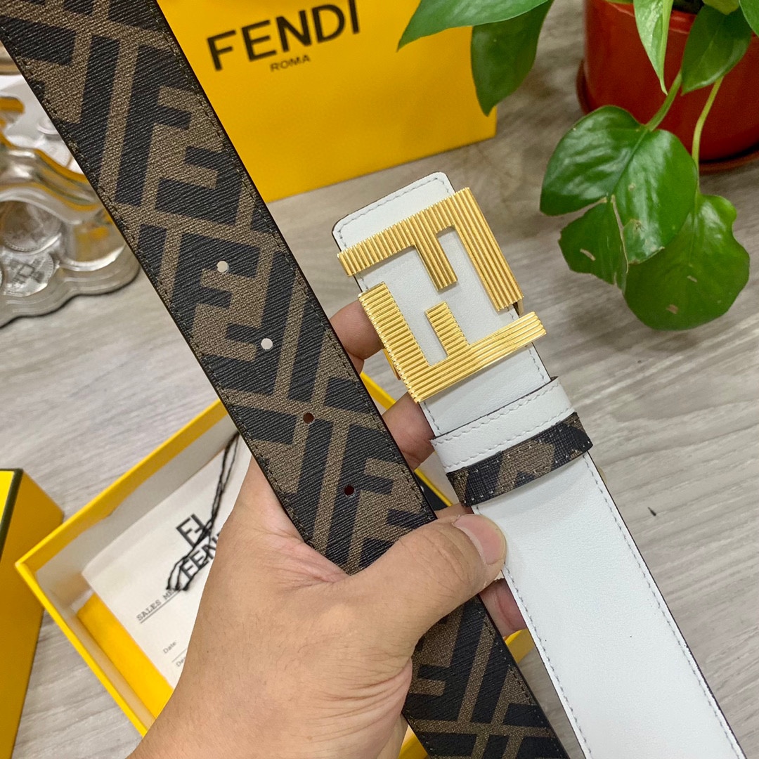 FENDI芬迪专柜同款宽4.0CM双