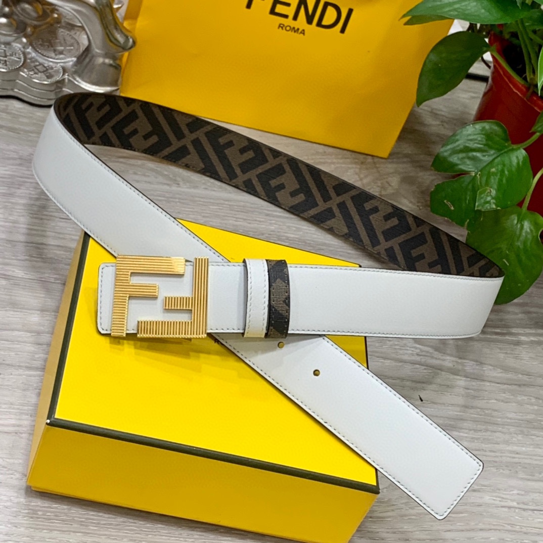 FENDI芬迪专柜同款宽4.0CM双