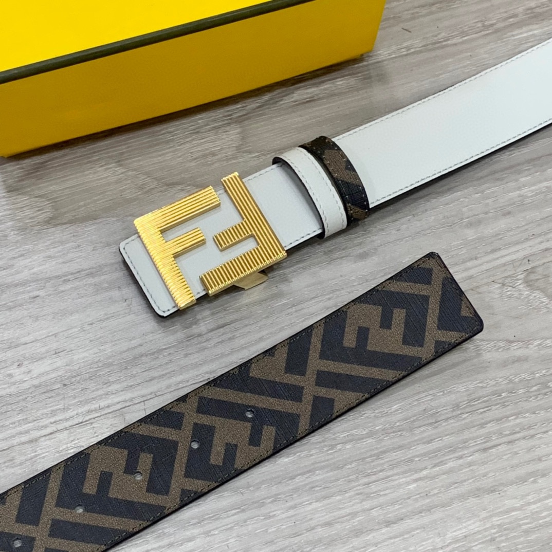 FENDI芬迪专柜同款宽4.0CM双