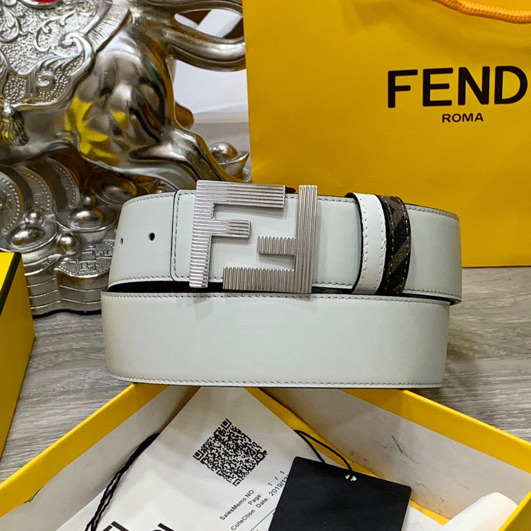 FENDI芬迪专柜同款宽4.0CM双