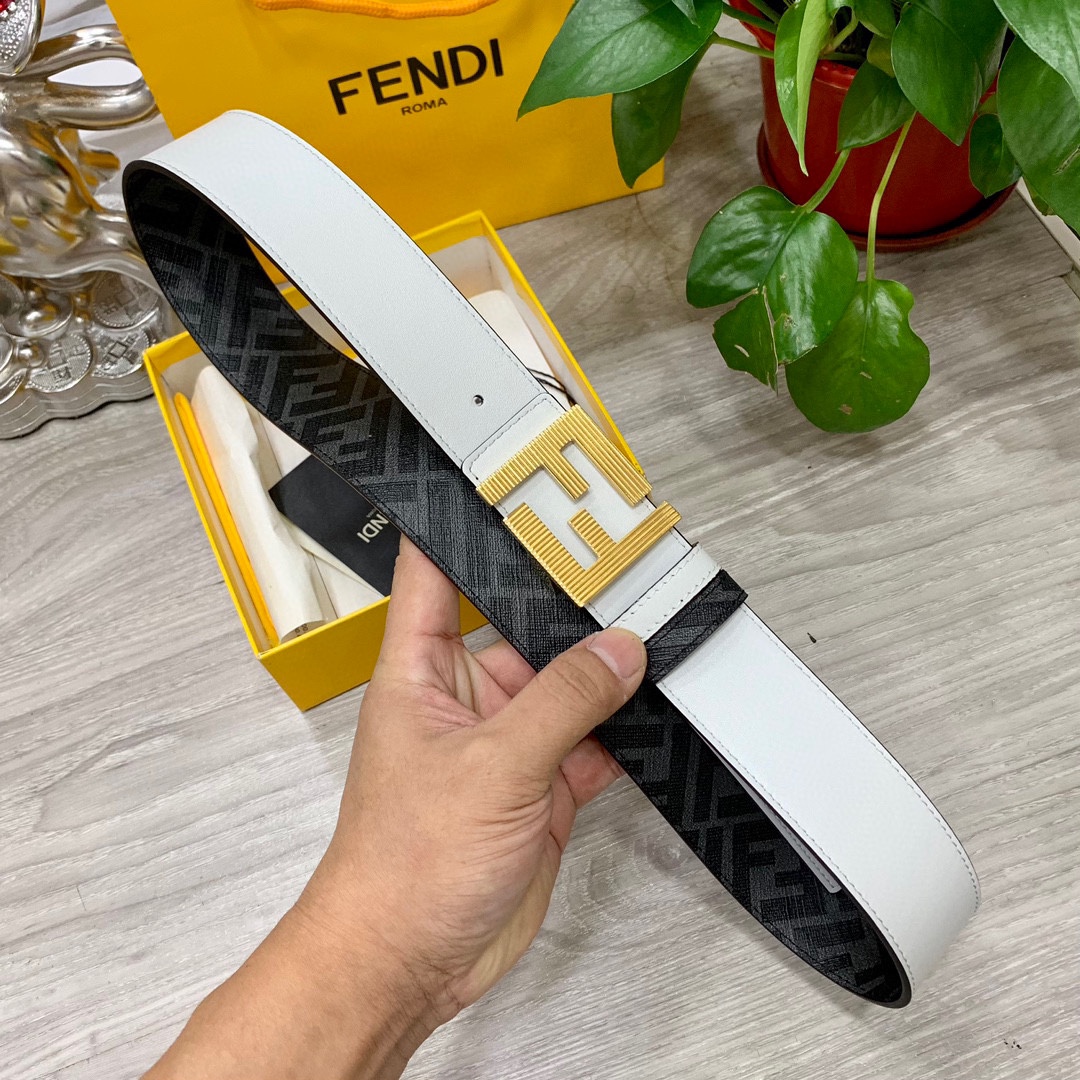 FENDI芬迪专柜同款宽4.0CM双